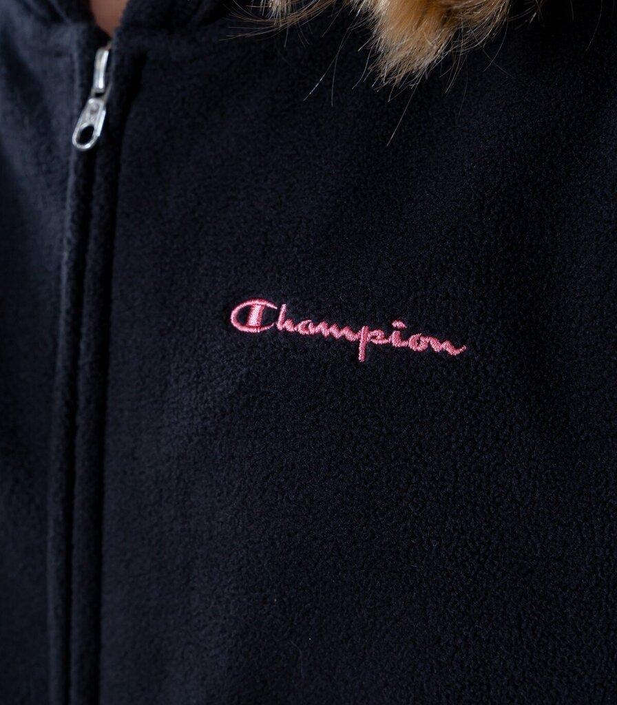 Champion fleece tytöille 404449*KK001, musta hinta ja tiedot | Tyttöjen neuleet, liivit ja jakut | hobbyhall.fi
