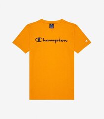 Champion lasten t-paita 305365*YS113, keltainen hinta ja tiedot | Poikien paidat | hobbyhall.fi