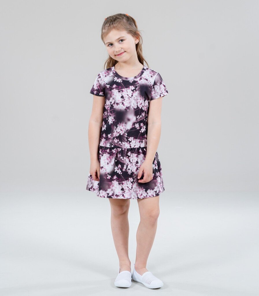 Lenne vauvan mekko Melina 22618*3811, violetti/vaaleanpunainen hinta ja tiedot | Tyttöjen mekot | hobbyhall.fi