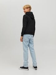 Jack & Jones lasten collegepaita 12220968*02, musta hinta ja tiedot | Poikien puserot, liivit ja jakut | hobbyhall.fi