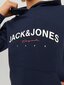 Jack & Jones lasten collegepaita 12220968*03, tummansininen hinta ja tiedot | Poikien puserot, liivit ja jakut | hobbyhall.fi