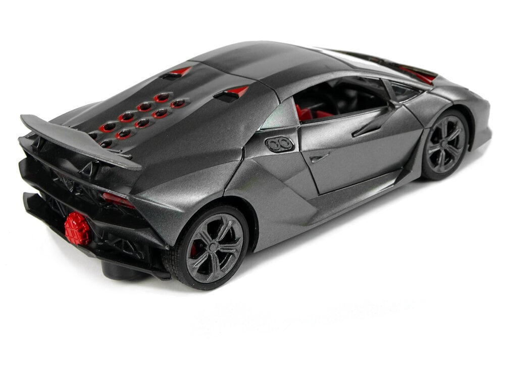 Lamborghini kauko-ohjattava urheiluauto, harmaa hinta ja tiedot | Poikien lelut | hobbyhall.fi