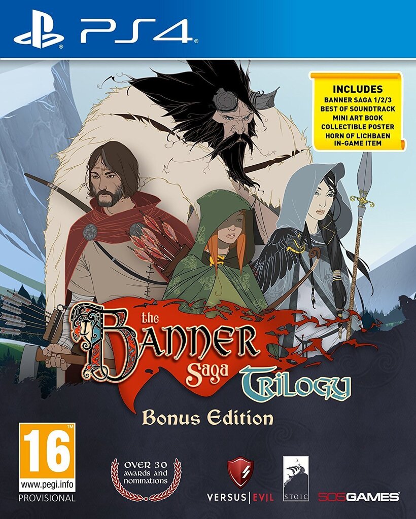 PlayStation 4 peli : Banner Saga Trilogy: Bonus Edition hinta ja tiedot | Tietokone- ja konsolipelit | hobbyhall.fi