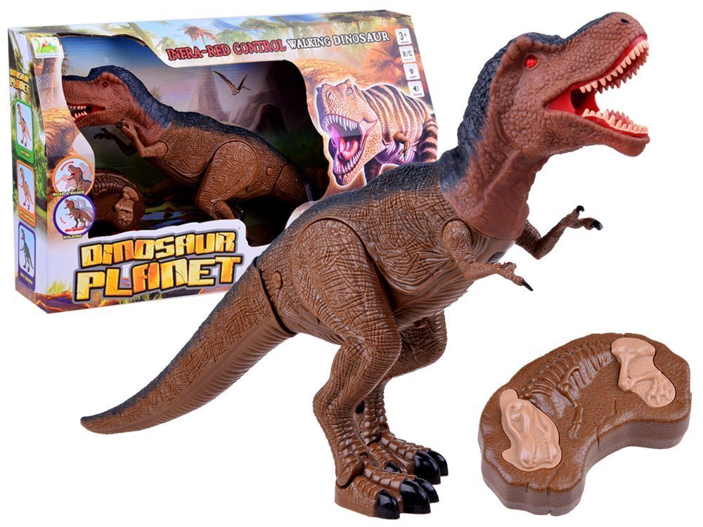 Kauko-ohjattava interaktiivinen dinosaurus T-Rex hinta ja tiedot | Poikien lelut | hobbyhall.fi