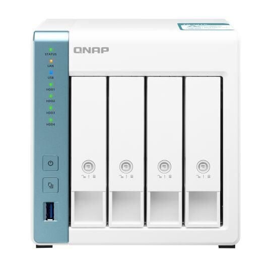 QNAP NAS STORAGE TOWER 4 BAY/EI HDD TS-431K QNAP hinta ja tiedot | Ulkoiset kovalevyt | hobbyhall.fi