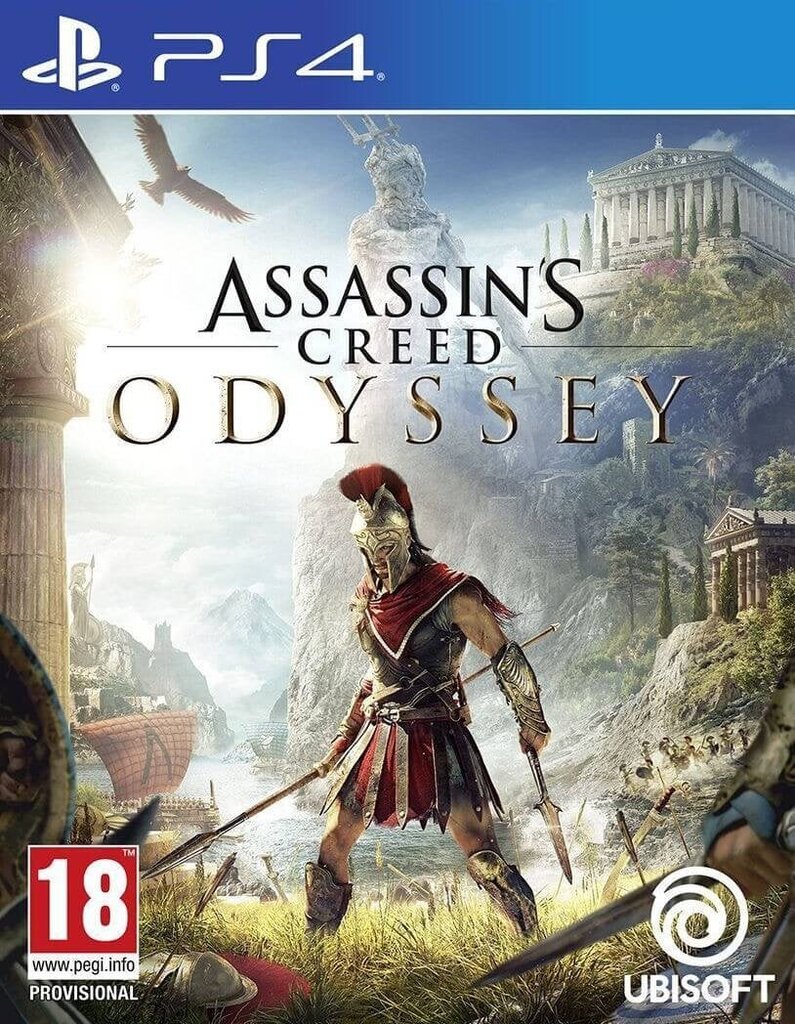 Videopeli PlayStation 4 peli : Assassin's Creed: Odyssey, 3307216063834  hinta