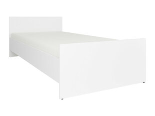 Sänky BRW Nepo Plus LOZ/90, 90x200 cm, valkoinen hinta ja tiedot | Sängyt | hobbyhall.fi