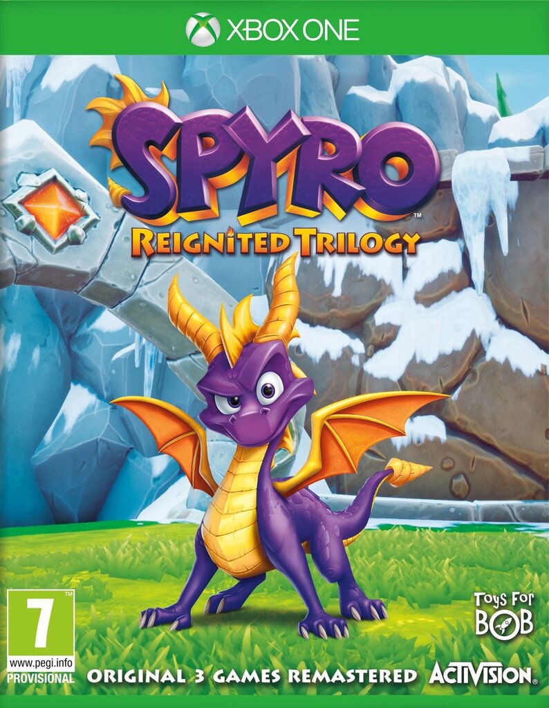 Xbox One peli Spyro Reignited Trilog, 5030917242281 hinta ja tiedot | Tietokone- ja konsolipelit | hobbyhall.fi