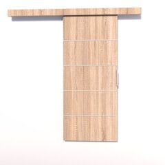 ADRK Furniture Biella 86 -liukuovi, ruskea hinta ja tiedot | Kaapit | hobbyhall.fi