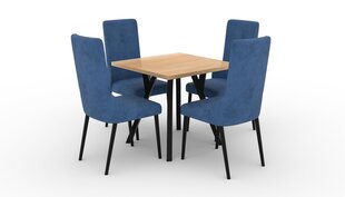 ADRK Furniture 83 Rodos -keittiöryhmä, sininen / ruskea hinta ja tiedot | ADRK Furniture Keittiön kalusteet | hobbyhall.fi