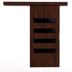 ADRK Furniture Forli 76 -liukuovi, ruskea hinta ja tiedot | Kaapit | hobbyhall.fi