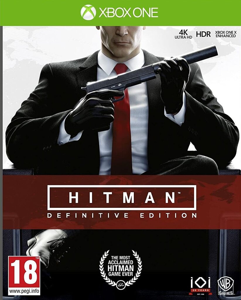 Hitman Definitive Edition Xbox One Game hinta ja tiedot | Tietokone- ja konsolipelit | hobbyhall.fi