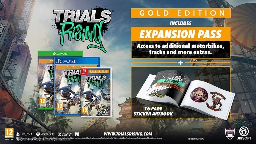 Xbox One peli Trials Rising Gold Edition incl. Season Pass hinta ja tiedot | Tietokone- ja konsolipelit | hobbyhall.fi