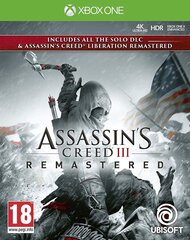 Xbox One peli Assassin's Creed III and Liberation Remastered hinta ja tiedot | Tietokone- ja konsolipelit | hobbyhall.fi