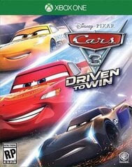 Xbox One peli Disney Pixar Cars 3: Driven to Win hinta ja tiedot | Tietokone- ja konsolipelit | hobbyhall.fi