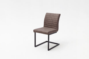 4 tuolin setti Kian A-B, ruskea hinta ja tiedot | Ruokapöydän tuolit | hobbyhall.fi
