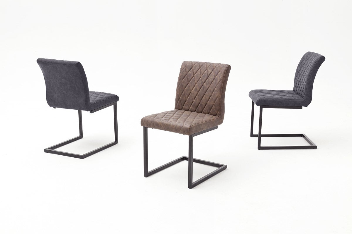 4 tuolin setti Kian B, ruskea hinta ja tiedot | Ruokapöydän tuolit | hobbyhall.fi