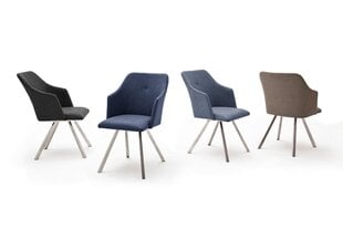 2 tuolin setti Madita A, ruskea hinta ja tiedot | Ruokapöydän tuolit | hobbyhall.fi