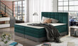 Sänky Damaso, 160x200 cm, vihreä/harmaa hinta ja tiedot | Sängyt | hobbyhall.fi