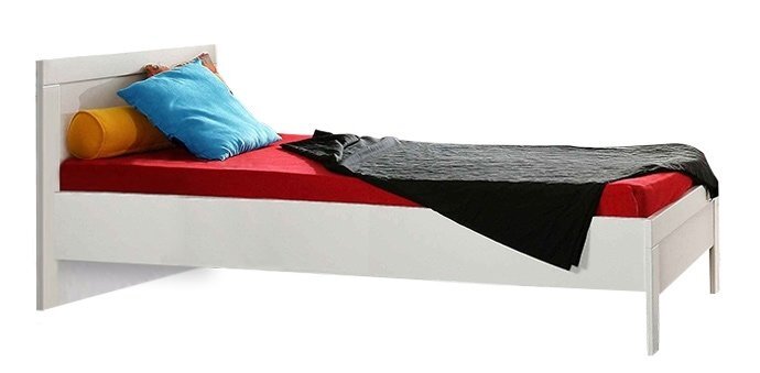 Sänky Snow SNWL09, 90x200 cm, valkoinen hinta ja tiedot | Lastensängyt | hobbyhall.fi