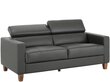 Kolmen istuttava sohva Notio Living Lopez GL/PU, harmaa hinta ja tiedot | Sohvat ja vuodesohvat | hobbyhall.fi