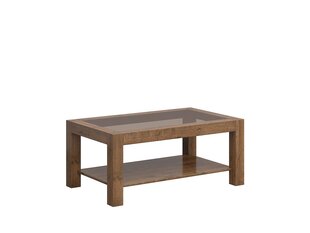 Sohvapöytä BRW Rumbi 2 106 cm, ruskea hinta ja tiedot | Sohvapöydät | hobbyhall.fi
