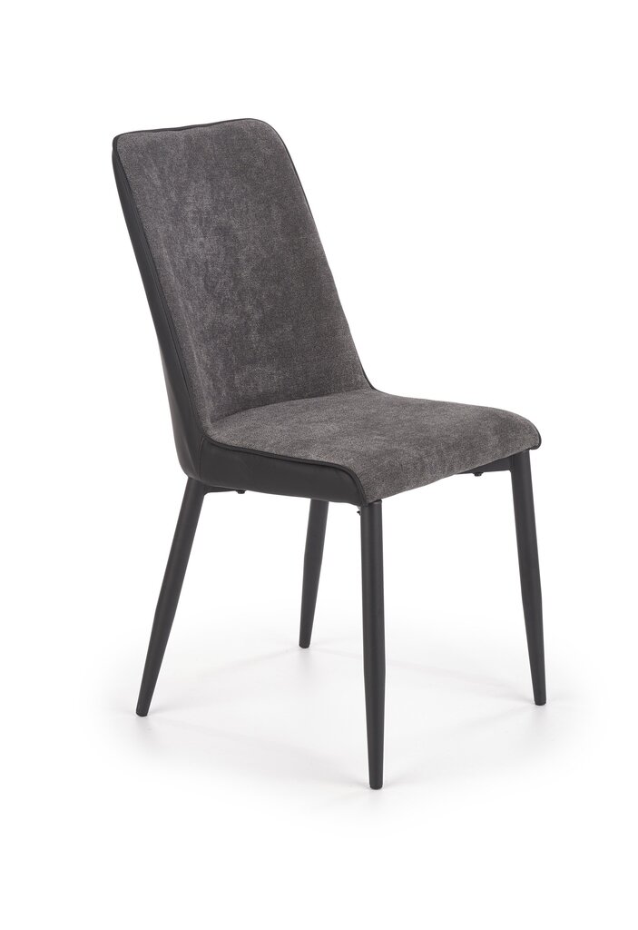 2 tuolin setti Halmar K368, harmaa hinta ja tiedot | Ruokapöydän tuolit | hobbyhall.fi
