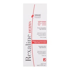 Yövoide/-naamio herkälle iholle Derma Night Mask-in-Cream 6 x 3 ml hinta ja tiedot | Rexaline Kasvojenhoitotuotteet | hobbyhall.fi