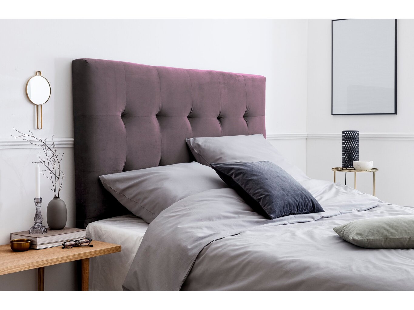 Sängynpääty Kooko Home Mi 140 cm, pinkki hinta ja tiedot | Sängyt | hobbyhall.fi