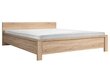 Sänky BRW Kaspian 160 x 200 cm, tammen värinen hinta ja tiedot | Sängyt | hobbyhall.fi
