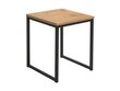 Sohvapöytä BRW Aroz 40, ruskea/musta hinta ja tiedot | Sohvapöydät | hobbyhall.fi