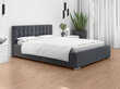 Loris-sänky 140x200 cm, tummanharmaa hinta ja tiedot | Sängyt | hobbyhall.fi