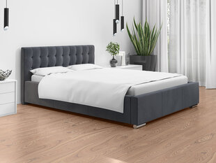 Sänky Loris 160x200 cm, tummanharmaa hinta ja tiedot | Sängyt | hobbyhall.fi