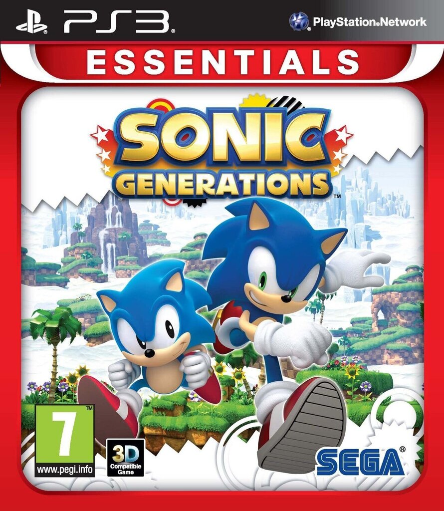 Sonic Generations Essentials hinta ja tiedot | Tietokone- ja konsolipelit | hobbyhall.fi