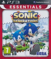 Sonic Generations Essentials hinta ja tiedot | Tietokone- ja konsolipelit | hobbyhall.fi