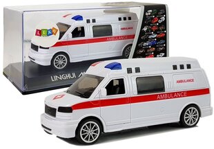 Ambulanssi, jossa on valot ja sireeni hinta ja tiedot | Poikien lelut | hobbyhall.fi