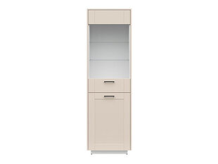 Vitriini BRW FL Smart 1D1W 63, beige hinta ja tiedot | Vitriinit | hobbyhall.fi