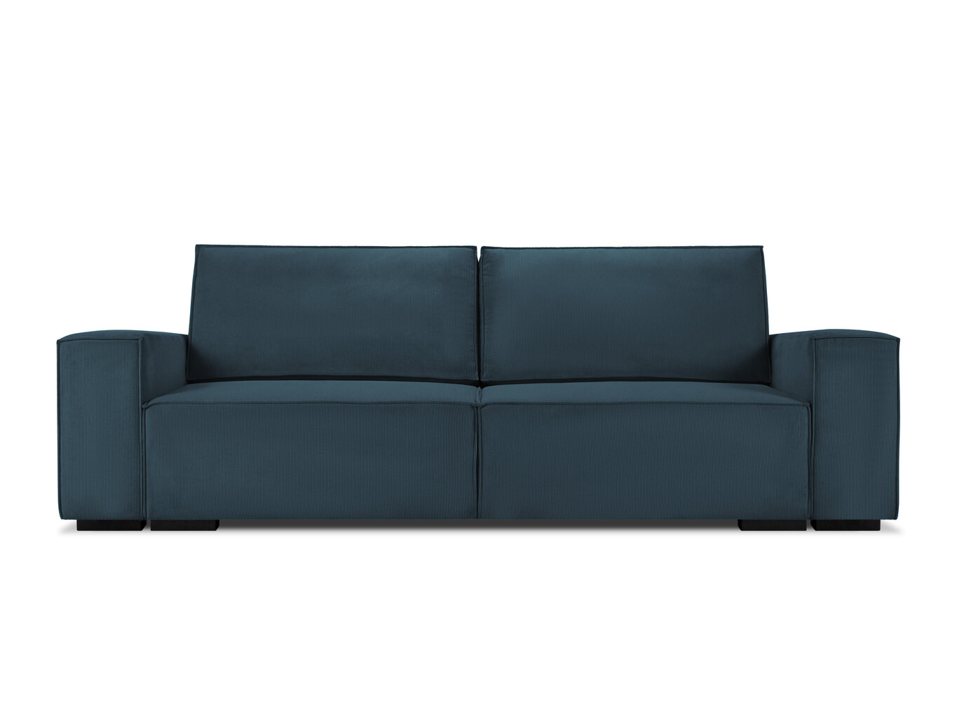 Kolmen istuttava sohva Micadoni Home Eveline, sininen hinta ja tiedot | Sohvat ja vuodesohvat | hobbyhall.fi