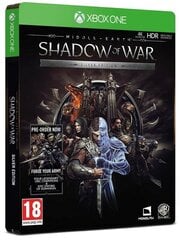 Xbox One peli Middle-Earth: Shadow of War Silver Edition Steelbook hinta ja tiedot | Warner Bros Interactive Tietokoneet ja pelaaminen | hobbyhall.fi