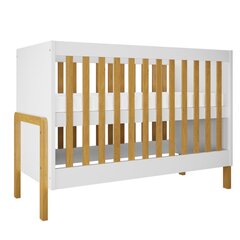 Lastensänky Kocot Kids Victor, 60 x 120 cm, valkoinen hinta ja tiedot | Pinnasängyt | hobbyhall.fi