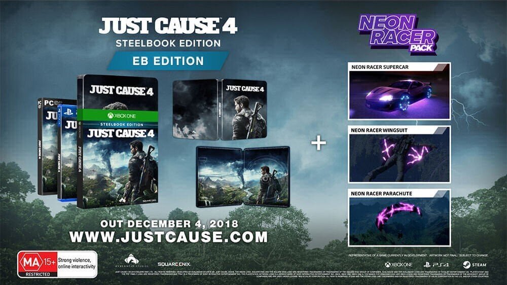 Just Cause 4 (PS4) hinta ja tiedot | Tietokone- ja konsolipelit | hobbyhall.fi