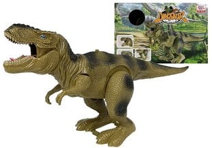 Dinosaurus Tyrannosaurus Rex, paristokäyttöinen, vihreä hinta ja tiedot | Poikien lelut | hobbyhall.fi