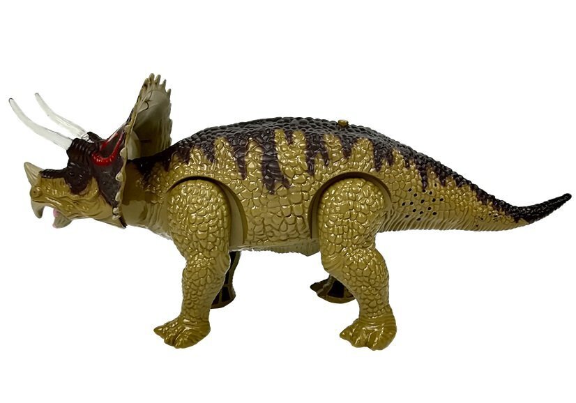 Dinosaurus Triceraptor paristokäyttöinen, vihreä hinta ja tiedot | Poikien lelut | hobbyhall.fi