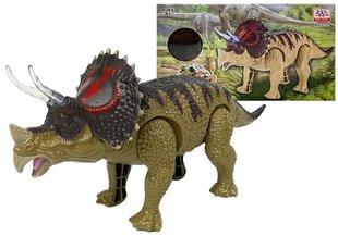 Dinosaurus Triceraptor paristokäyttöinen, vihreä hinta ja tiedot | Poikien lelut | hobbyhall.fi
