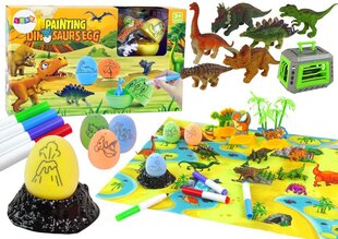 Dinosauruksen munien maalaussetti, Lean Toys hinta ja tiedot | Kehittävät lelut | hobbyhall.fi