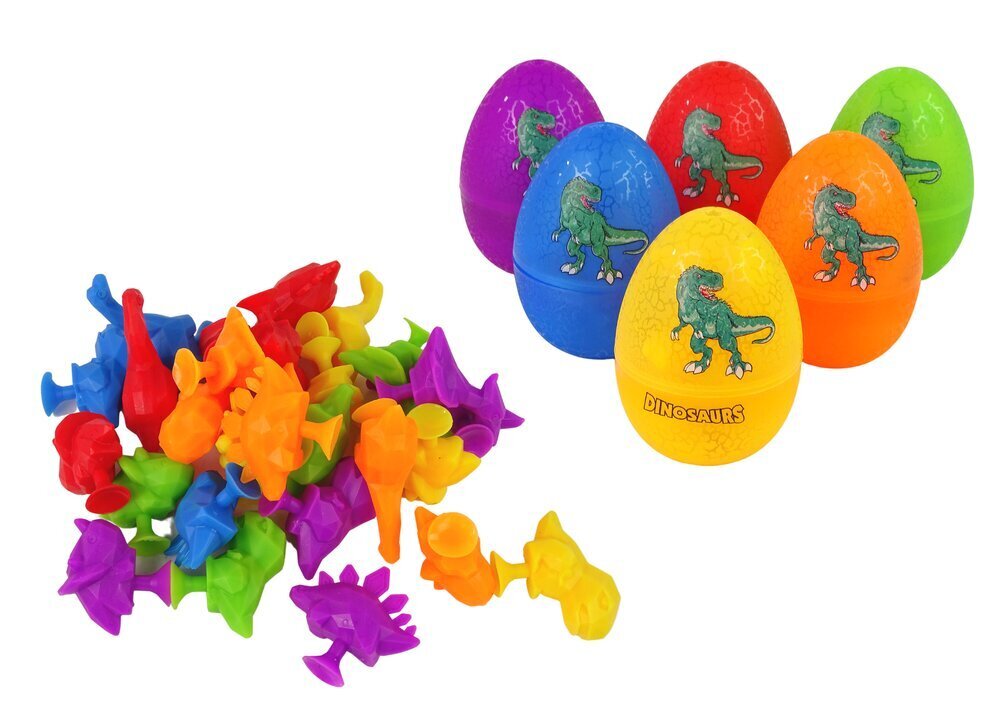 Dinosauruksen munat dinosauruksilla, Lean Toys hinta ja tiedot | Poikien lelut | hobbyhall.fi