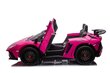 Lamborghini Xxl A8803 sähköauto lapsille, pinkki hinta ja tiedot | Lasten sähköautot | hobbyhall.fi