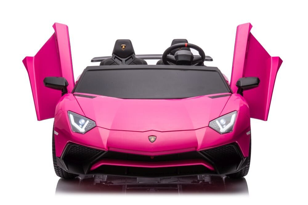 Lamborghini Xxl A8803 sähköauto lapsille, pinkki hinta ja tiedot | Lasten sähköautot | hobbyhall.fi