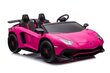 Lamborghini Xxl A8803 sähköauto lapsille, pinkki hinta ja tiedot | Lasten sähköautot | hobbyhall.fi