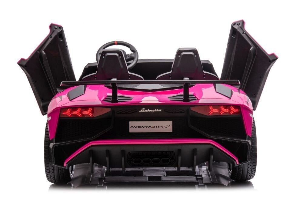 Lamborghini Xxl A8803 sähköauto lapsille, pinkki hinta ja tiedot | Lasten sähköautot | hobbyhall.fi